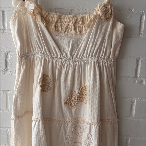 Free People Cream Lace Dress - Picture 3 of 5